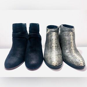 Women’s ankle boots 9.5 bundle
